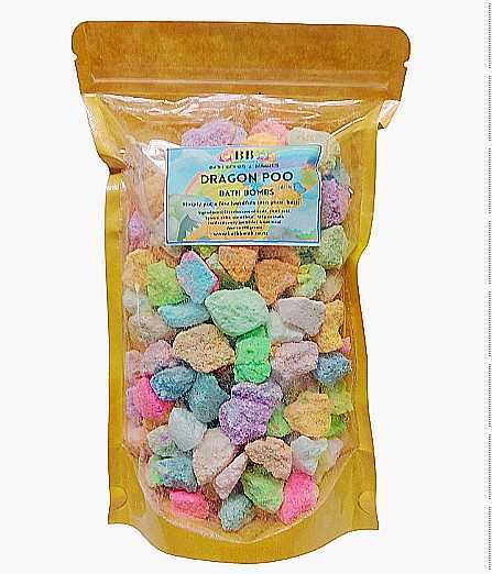 DRAGON OR UNICORN POO BATH BOMBS